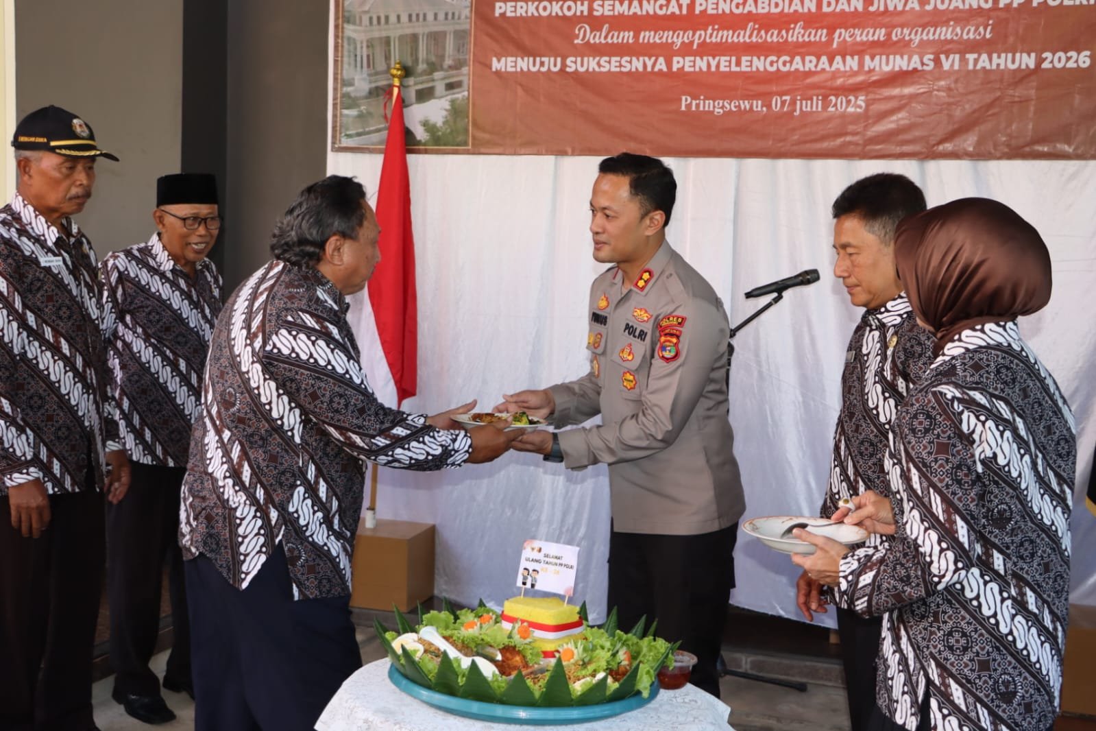 Kapolres Pringsewu Ajak PP Polri Terus Berkontribusi dalam Kemajuan Institusi