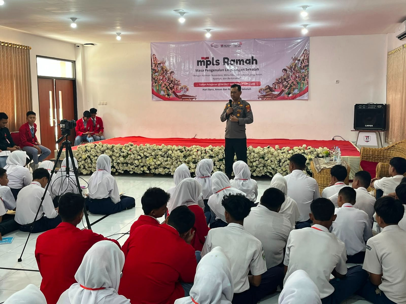 MPLS SMK Telkom Lampung, Siswa Baru Dibekali Literasi Digital dan Cegah Kenakalan Remaja
