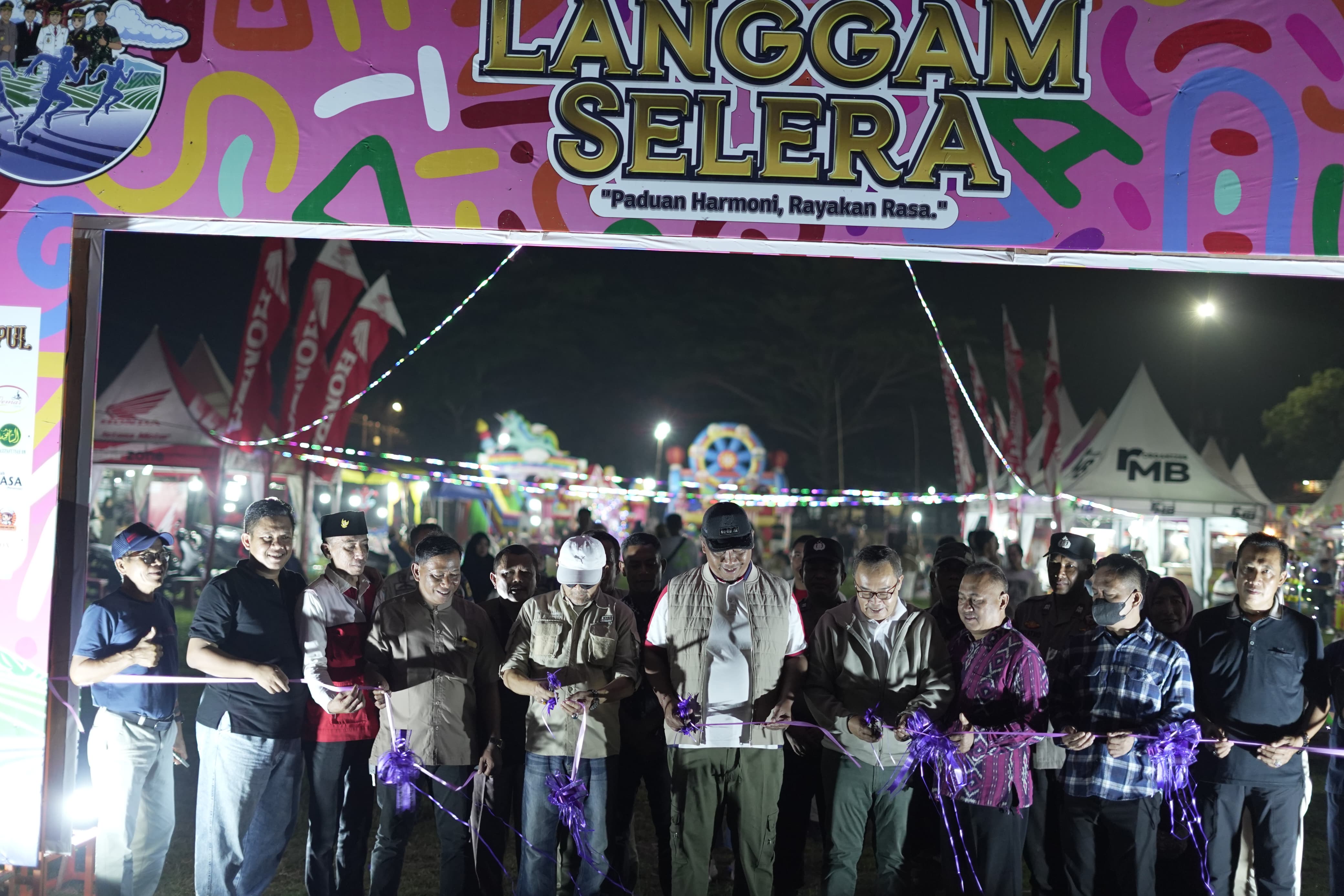 Festival Kuliner Langgam Selera di Lampung Tengah Resmi Dibuka