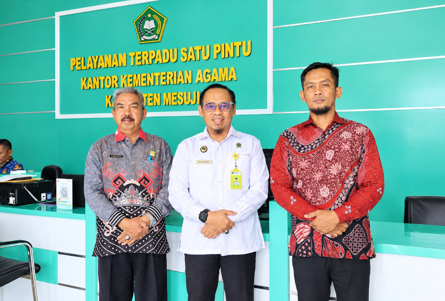  ATR/BPN dan Kemenag Mesuji Bersinergi Percepat Sertifikasi Tanah Wakaf