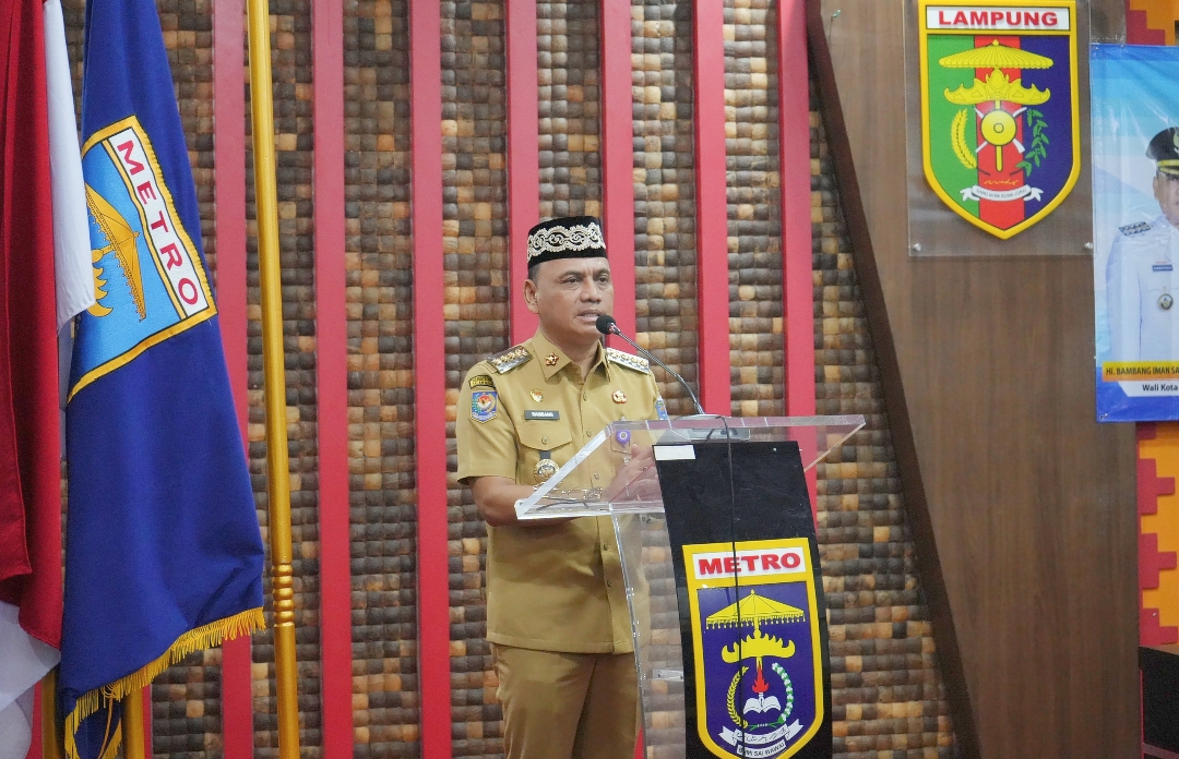 Wali Kota Metro Resmi Kukuhkan Pengurus Forum Kota Sehat Metro Periode 2026–2028