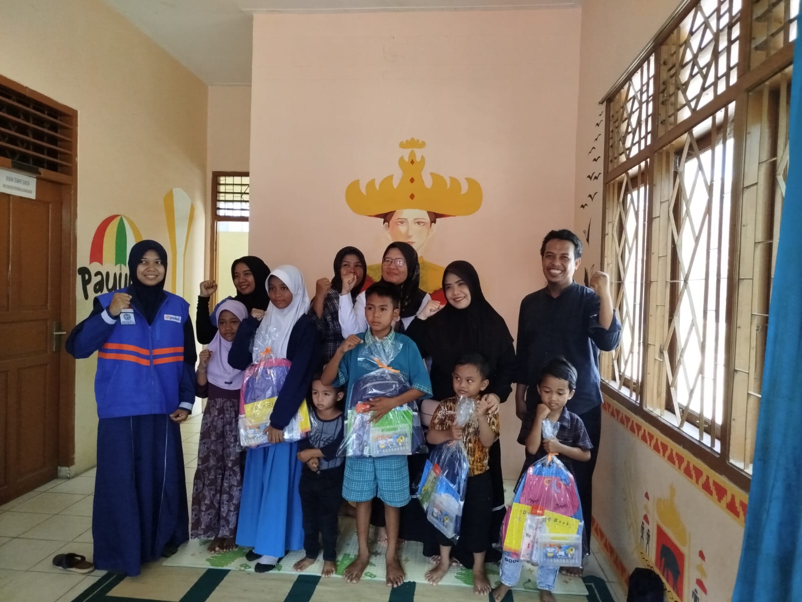Perpustakaan Cahaya Ilmu Ganjar Asri Salurkan Beasiswa untuk Pemustaka Aktif di Kota Metro