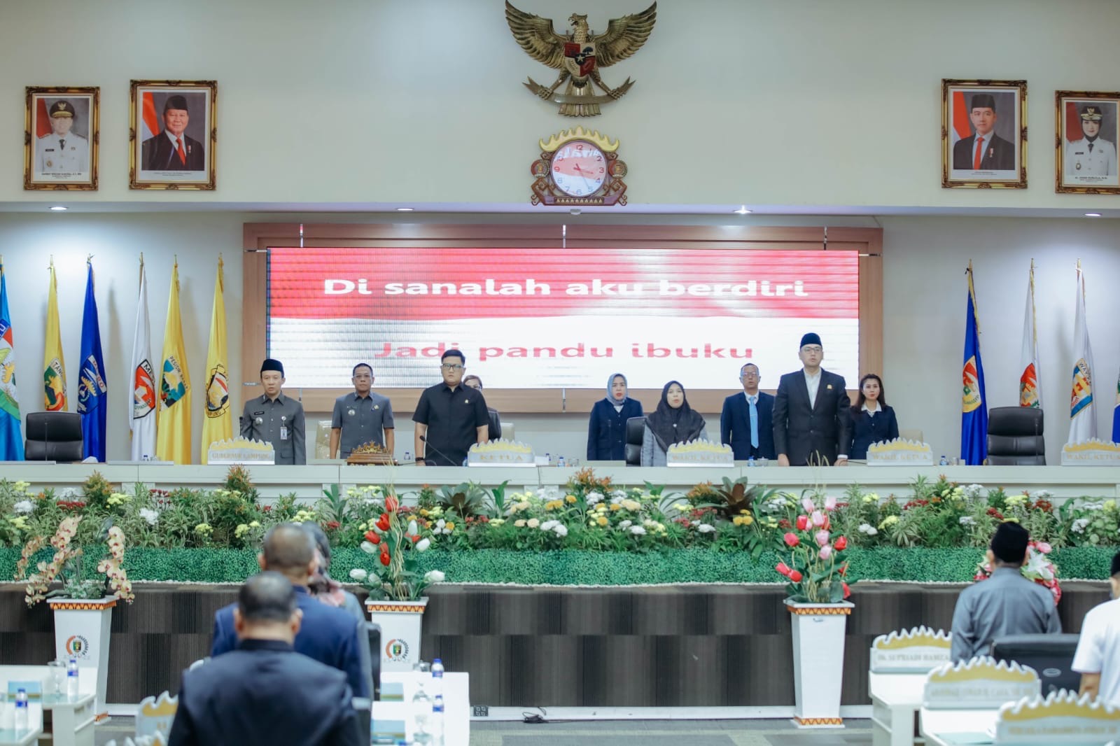 Sekdaprov Lampung Hadiri Paripurna DPRD, Bahas Perubahan Propemperda 2026