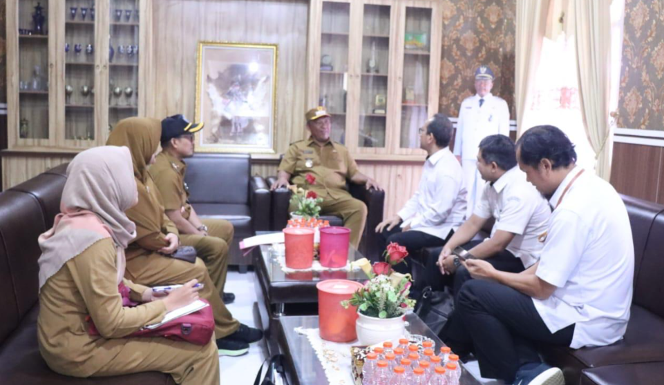 Bahas Rencana Pembangunan KNMP, Plt. Bupati Lampung Tengah Terima Audiensi Direktur Kepelabuhan Perikanan