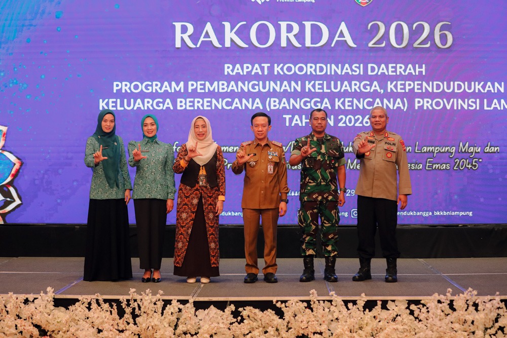 Sukses Susun PJPK Berkualitas, Lampung Diganjar Apresiasi dari BKKBN