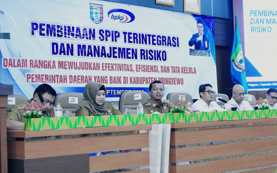 Pemkab Pringsewu Perkuat SPIP dan Manajemen Risiko, Bidik Level 3 Jadi Daerah Percontohan