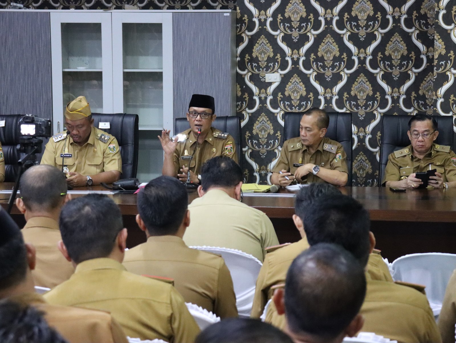 Usai Ikuti Retret Akmil, Bupati Ardito Wijaya Pimpin Rakor Perdana di Lampung Tengah