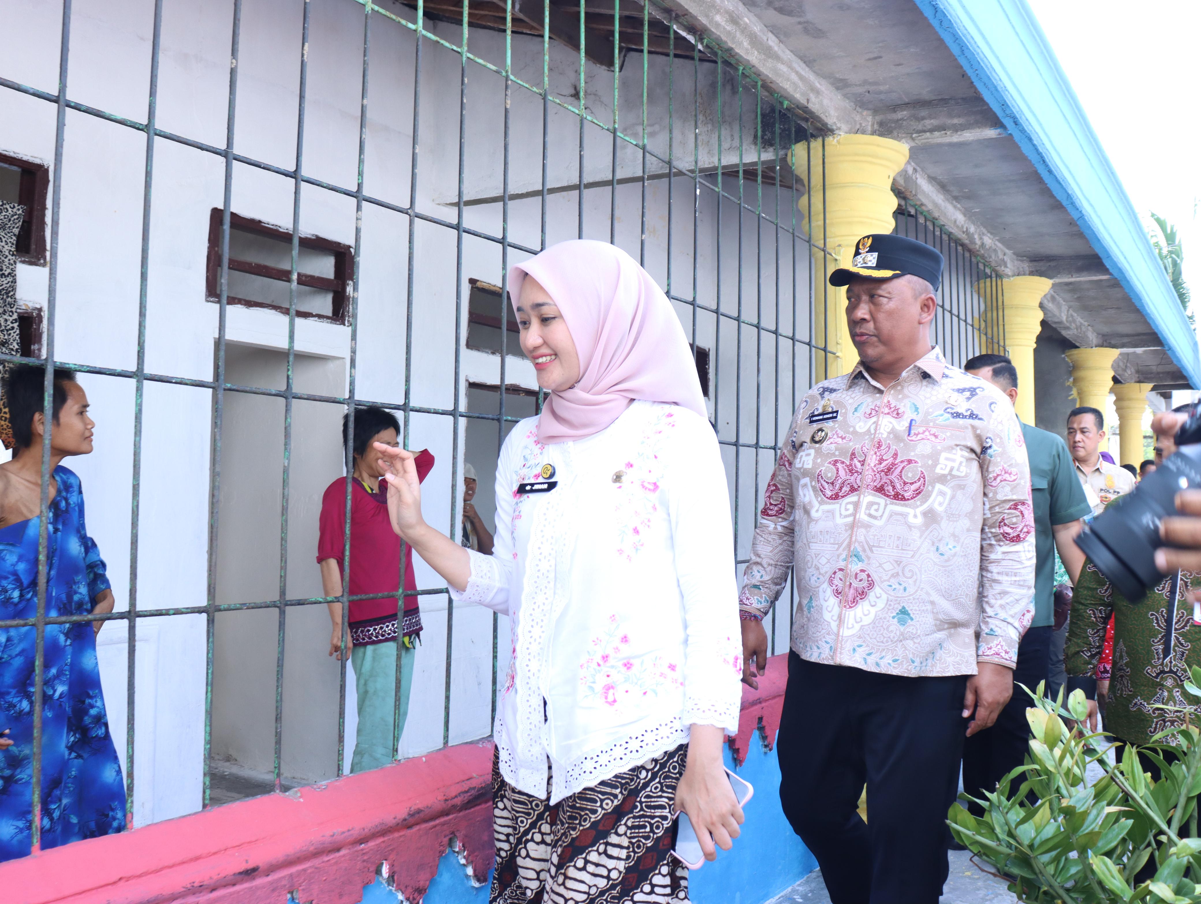 Wagub Lampung dan Wabub Lamteng Kunjungi Panti Sosial Srikandi, Dukung Penyandang Disabilitas Mental