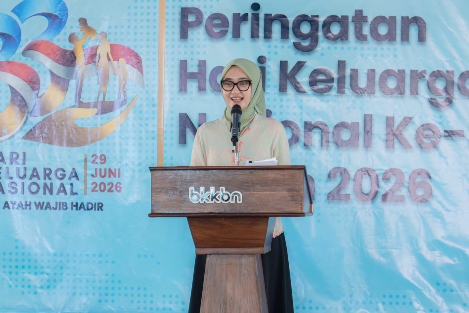 Harganas ke-33, Wagub Jihan Tekankan Peran Keluarga dalam Membangun SDM Berkualitas