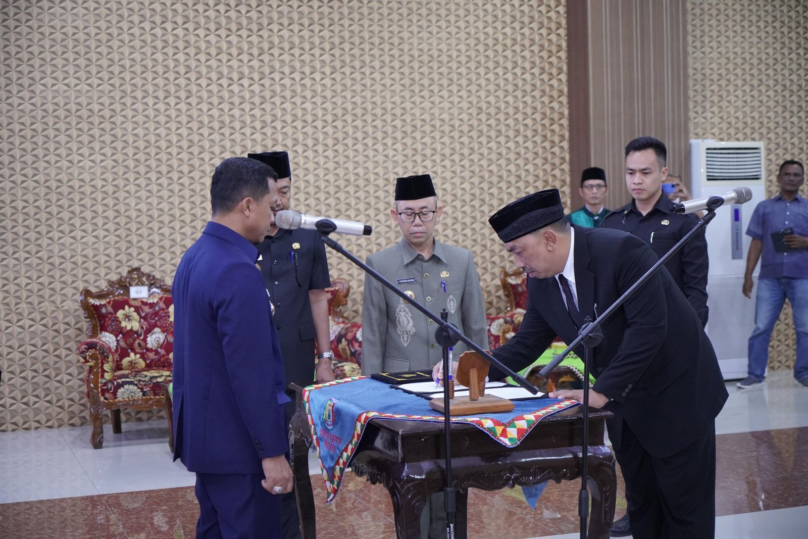 M.Andi Purwanto Resmi Dilantik Sebagai Penjabat Sekda Pringsewu