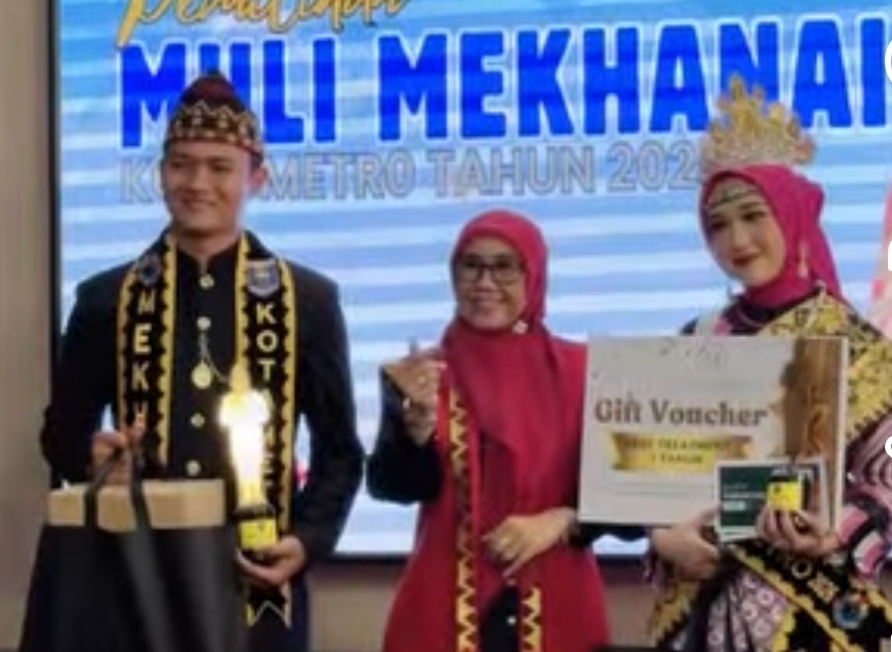 Keisha Nadira Tanjung dan Elia Andrenata Setiawan Dinobatkan sebagai Juara 1 Muli Mekhanai Kota Metro 2026