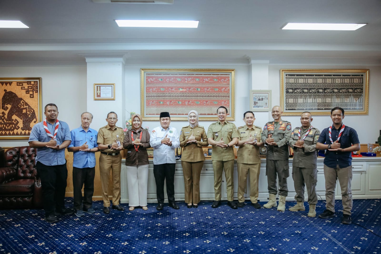 Wagub Jihan Dukung Penuh Kontingen Lampung Ikuti Jambore Nasional Pramuka XII