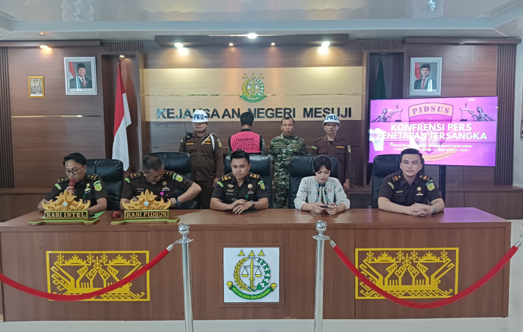 Kejari Mesuji Tetapkan Tersangka Korupsi Dana Hibah Pilkada 2023 - 2024