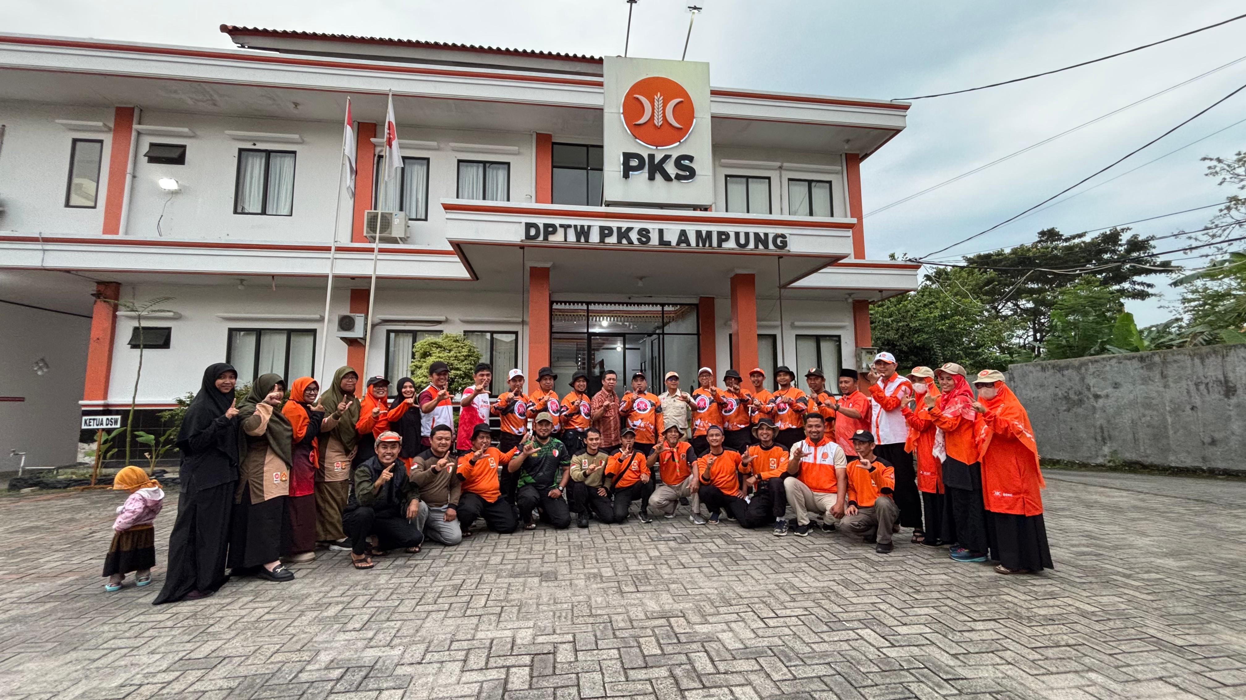 PKS Lampung Pastikan Bantuan Kemanusiaan Mengalir Hingga Pemulihan Tuntas
