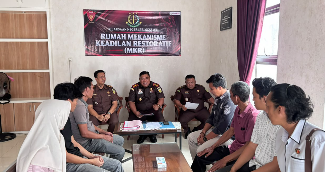Kejari Pringsewu Ajukan Restorative Justice Kasus Pencurian HP, Pelaku dan Korban Berdamai