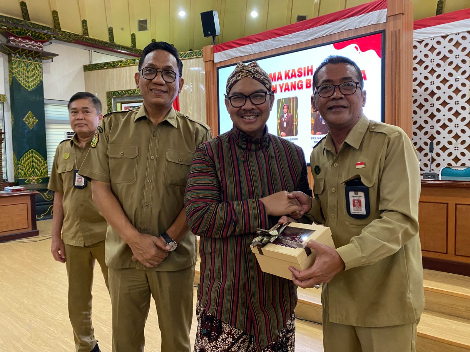 Pemkot Yogyakarta Lepas Tiga Pejabat Eselon II yang Pensiun