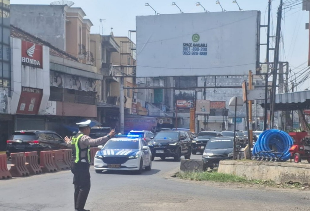 Polres Pringsewu Siagakan Ratusan Personel Amankan Amankan Kunker Wamensos RI di Pringsewu
