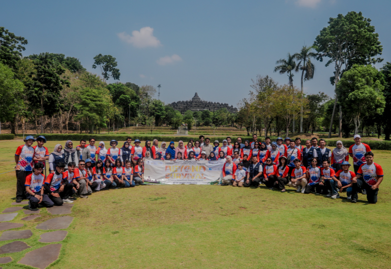 57 Penyintas Kanker Anak Ikuti Beyond Survival 2026 di Candi Borobudur