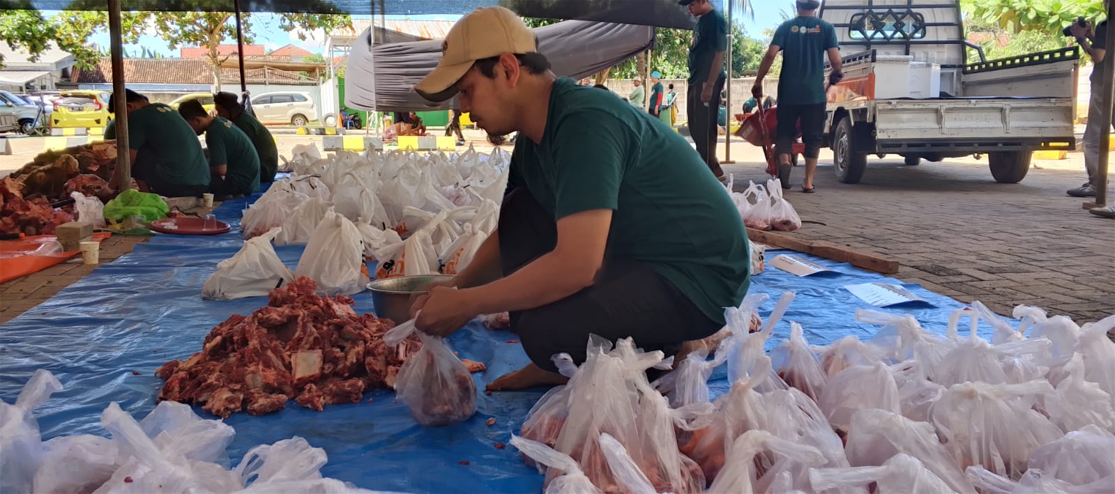 RSU Muhammadiyah Metro dan LAZISMU Potong 13 Sapi dan 4 Kambing di Idul Adha 2026