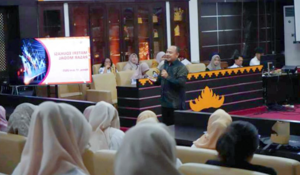 Tingkatkan Literasi Keuangan, Pemkot Metro Gandeng OJK Gelar Sosialisasi Pasar Modal