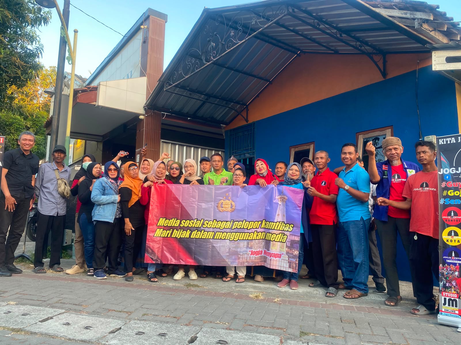 Komunitas Jogja Menyapa Ajak Masyarakat Bijak Bermedia Sosial dan Tangkal Hoaks