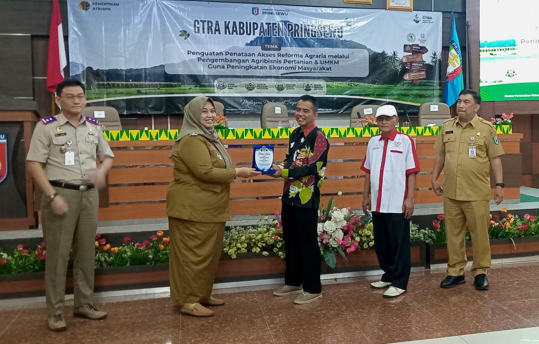 Pemkab Pringsewu dan ATR/BPN Perkuat Reforma Agraria Berbasis Agribisnis dan UMKM