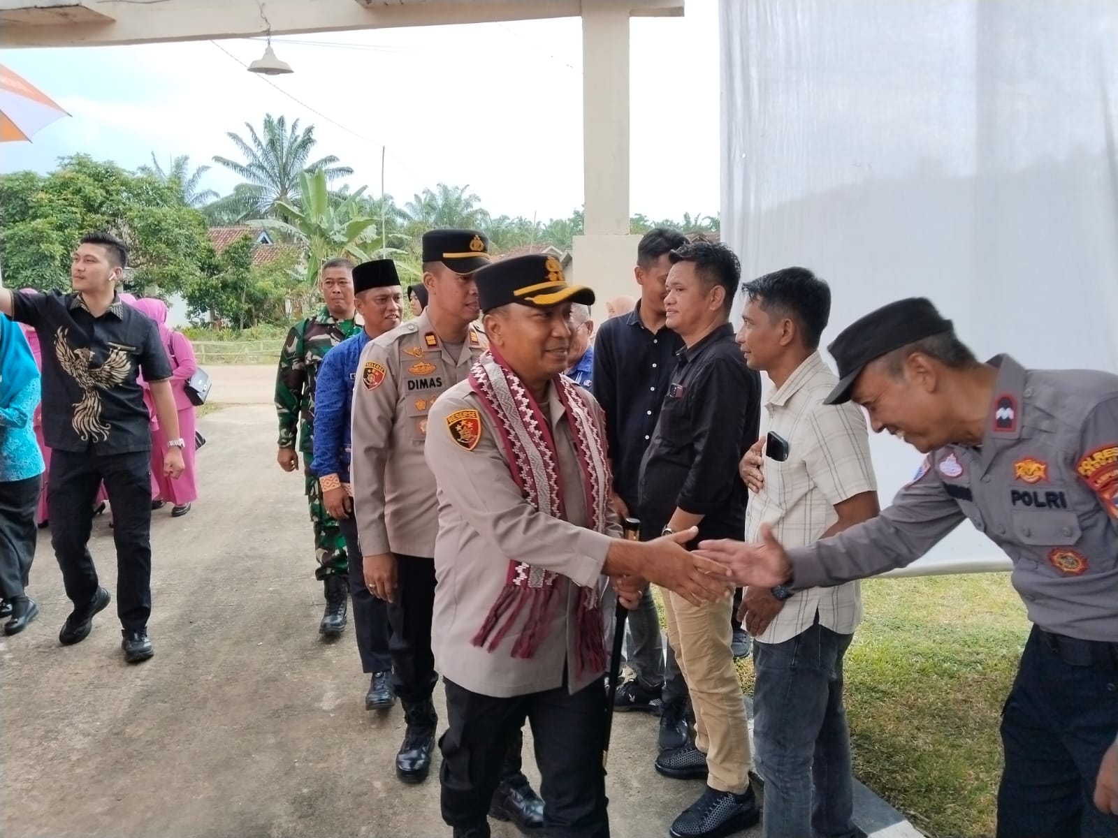 Kapolres Mesuji Lakukan Kunjungan Kerja ke Mapolsek Way Serdang 