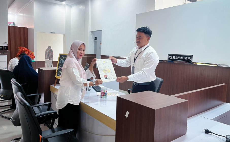 Polres Pringsewu Buka Layanan SKCK di MPP, Urus Dokumen Kini Lebih Mudah dan Cepat