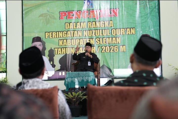 Pemkab Sleman Peringati Nuzulul Quran 1447 H, Bupati Harda Kiswaya Ajak Masyarakat Amalkan Nilai Al-Qur’an