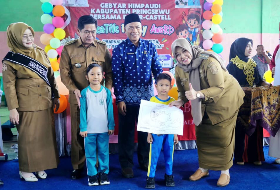 Buka Gebyar HIMPAUDI, Wabup Pringsewu Tekankan Pentingnya Pendampingan Anak