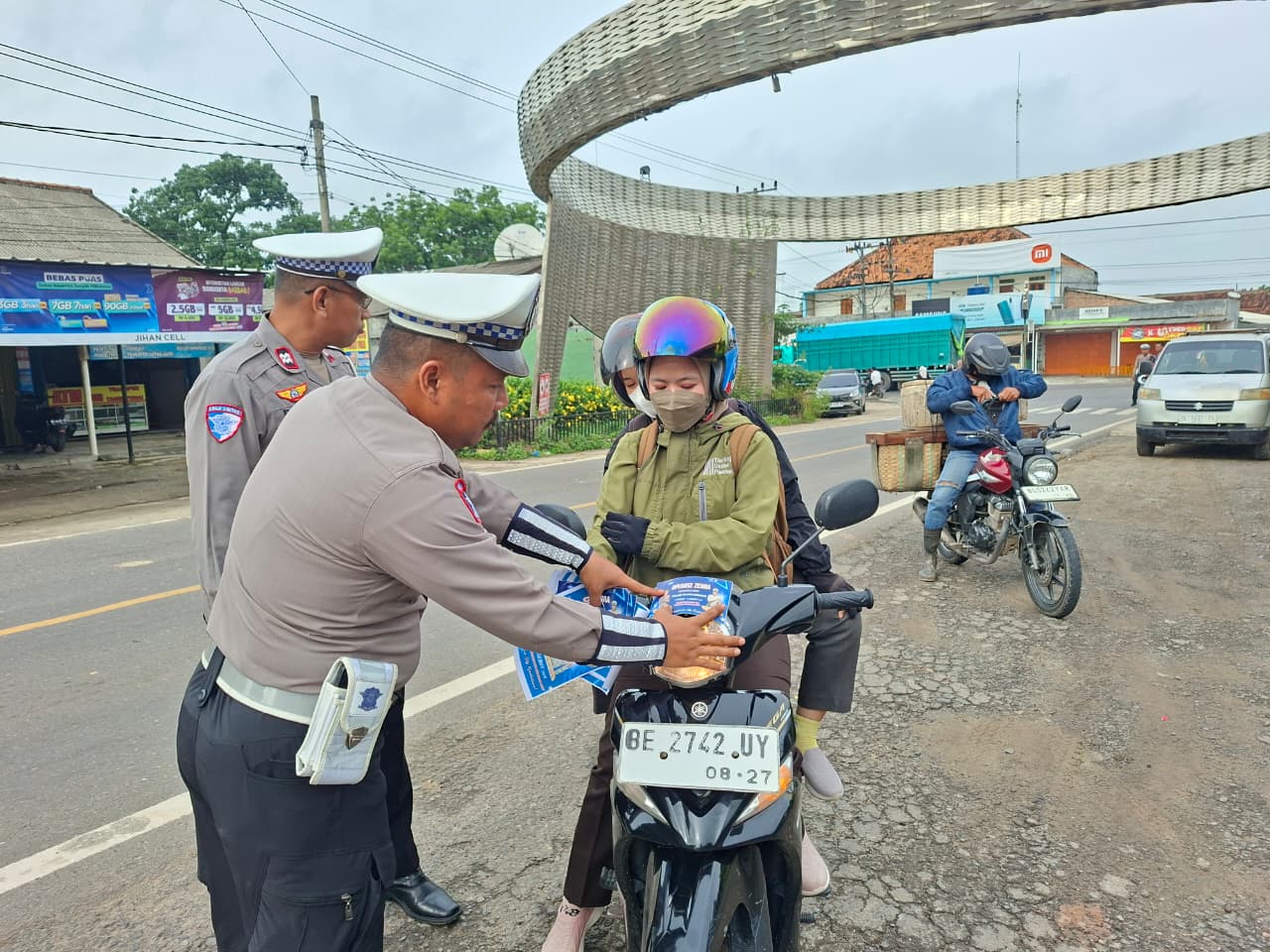 Operasi Patuh Zebra 2025, Satlantas Tuba Edukasi dan Tindak Pelanggaran Pengendara