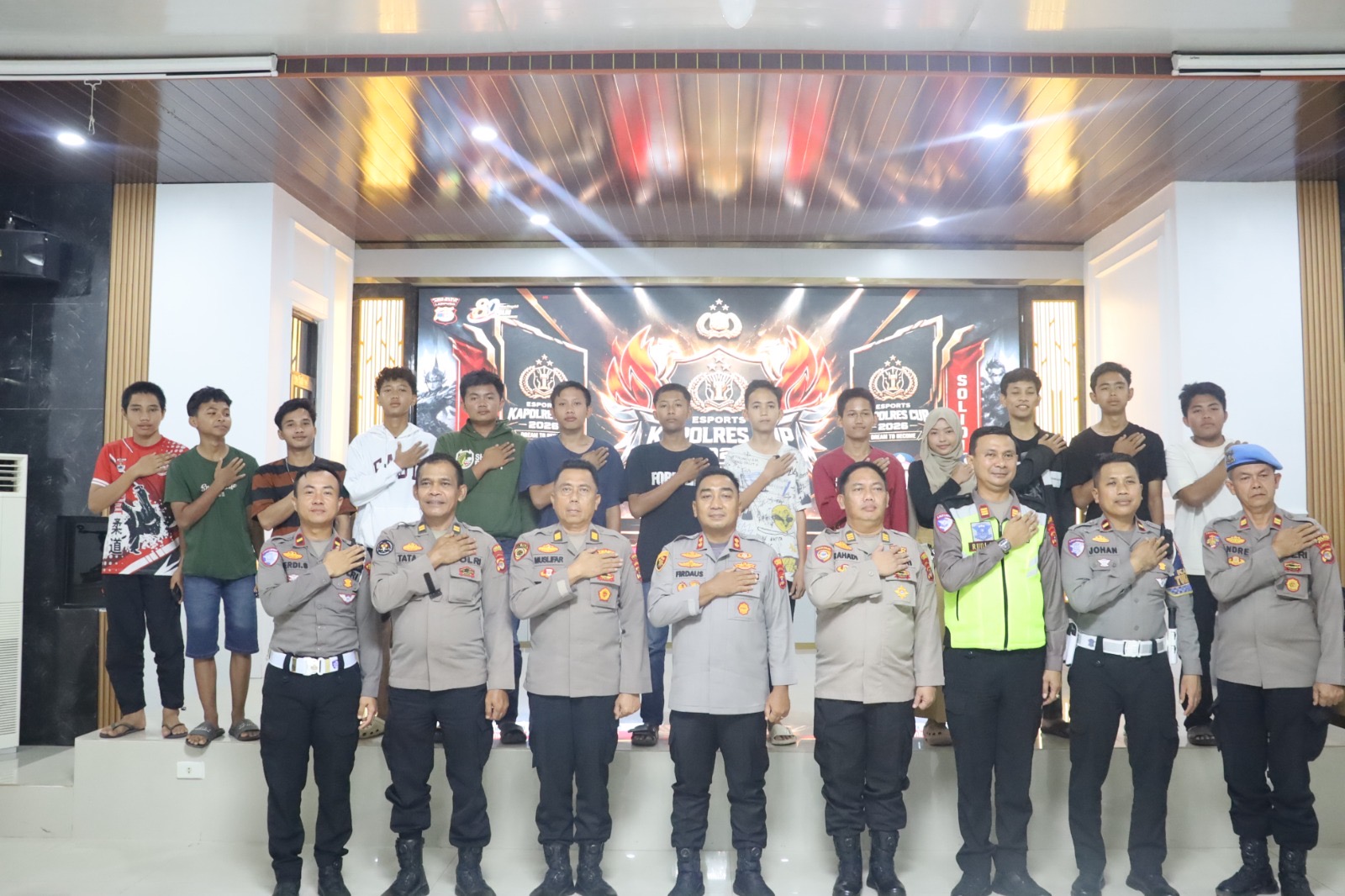 Meriahkan Hari Bhayangkara ke-80, Polres Mesuji Gelar Turnamen Mobile Legends