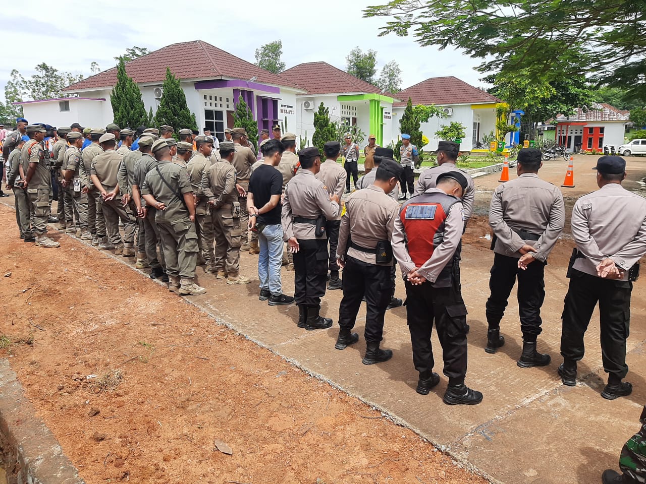 54 Personel Dikerahkan, Polres Mesuji Pastikan Acara Doa Bersama dan Pengajian Akbar Berlangsung Aman