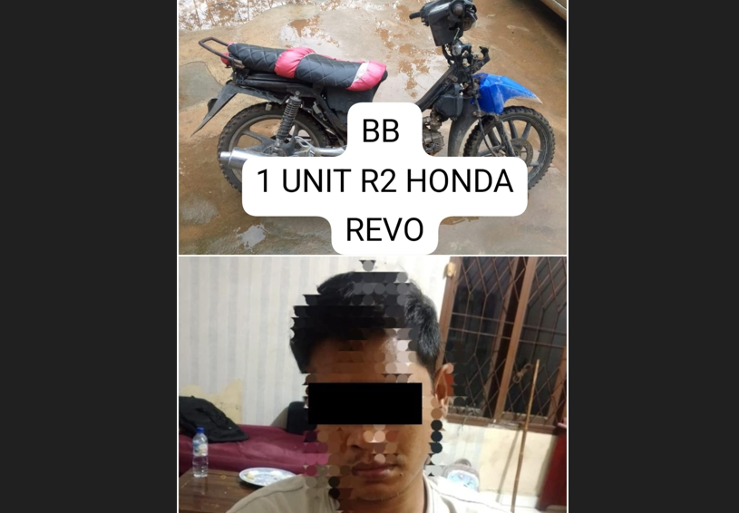 Polisi Ringkus Pelaku Penggelapan Motor di Tanjung Raya Mesuji