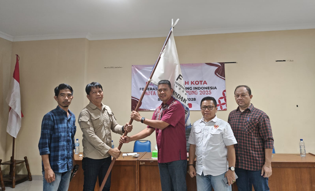 Aep Saripudin Resmi Pimpin FPTI Bandar Lampung