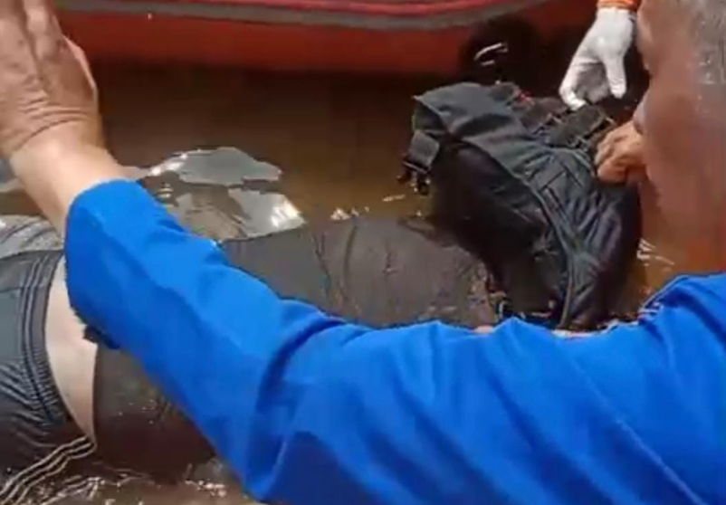 Bripda Rizky Ardiyanto Ditemukan Tak Bernyawa di Sungai Mesuji, Jasad Berjarak 4,5 Meter dari Titik Jatuh