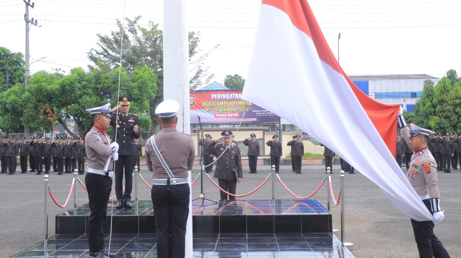 Kapolres Metro Ajak Pemuda Jadi Pelopor Keamanan dan Persatuan