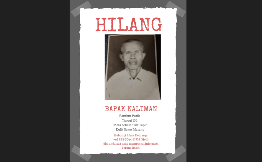 Pencarian Mbah Kaliman di Pringsewu Masuki Hari Keempat, Area Diperluas hingga Perbatasan Pesawaran