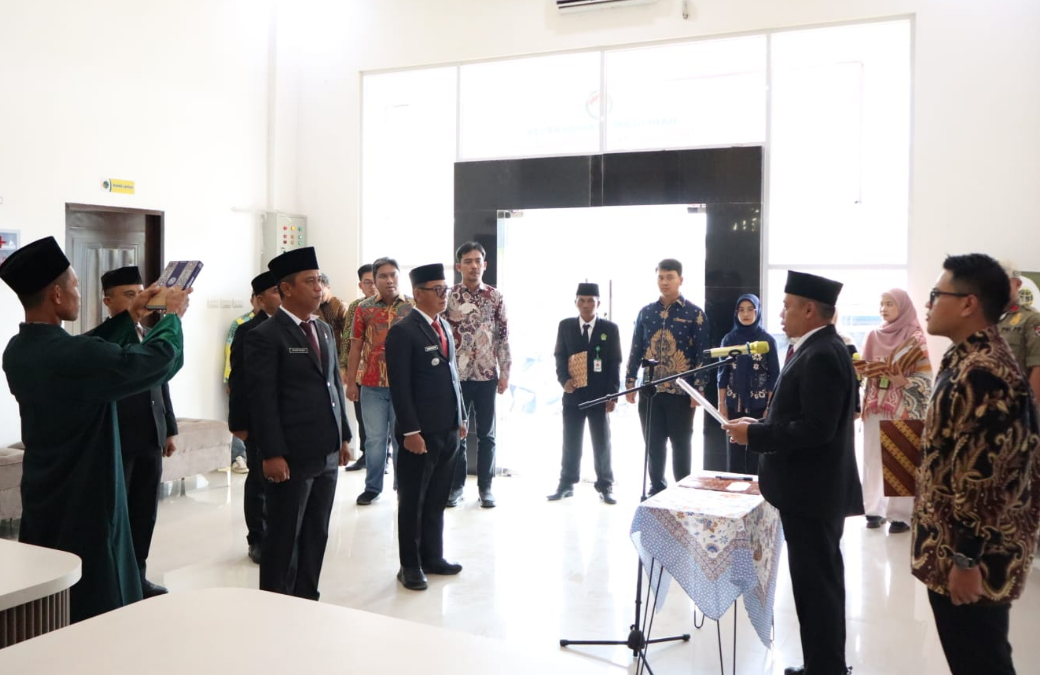 4 PPATS di Lingkungan Kantor Pertanahan Mesuji Resmi Dilantik dan Diambil Sumpah Jabatan 