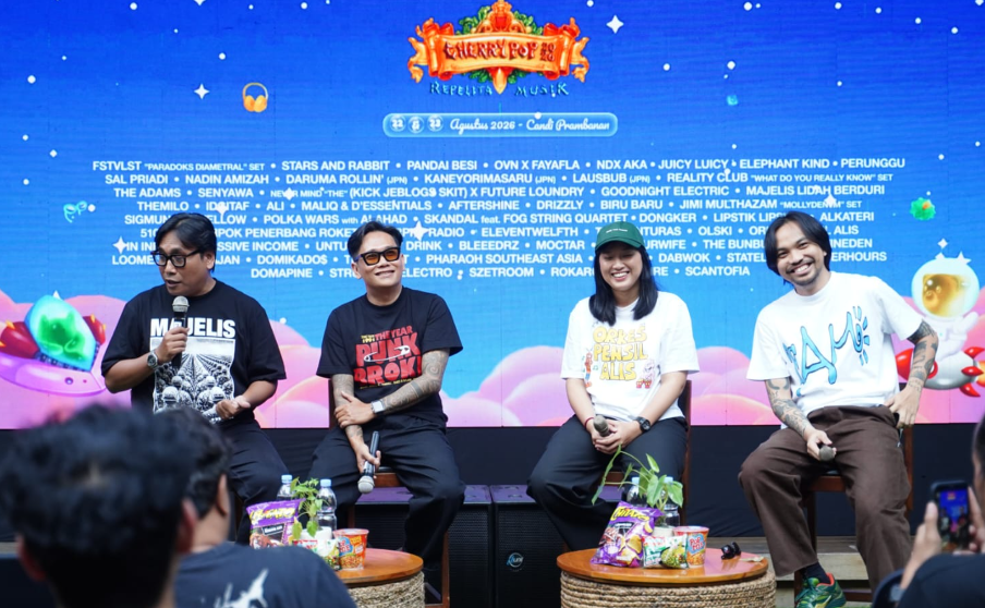 Cherrypop 2026 'Repelita Musik' Digelar di Prambanan, Puluhan Musisi Siap Meriahkan Festival