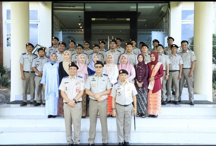 Kantor Pertanahan Mesuji Ikuti Upacara Hari Ibu Ke-97 di Kanwil BPN Lampung