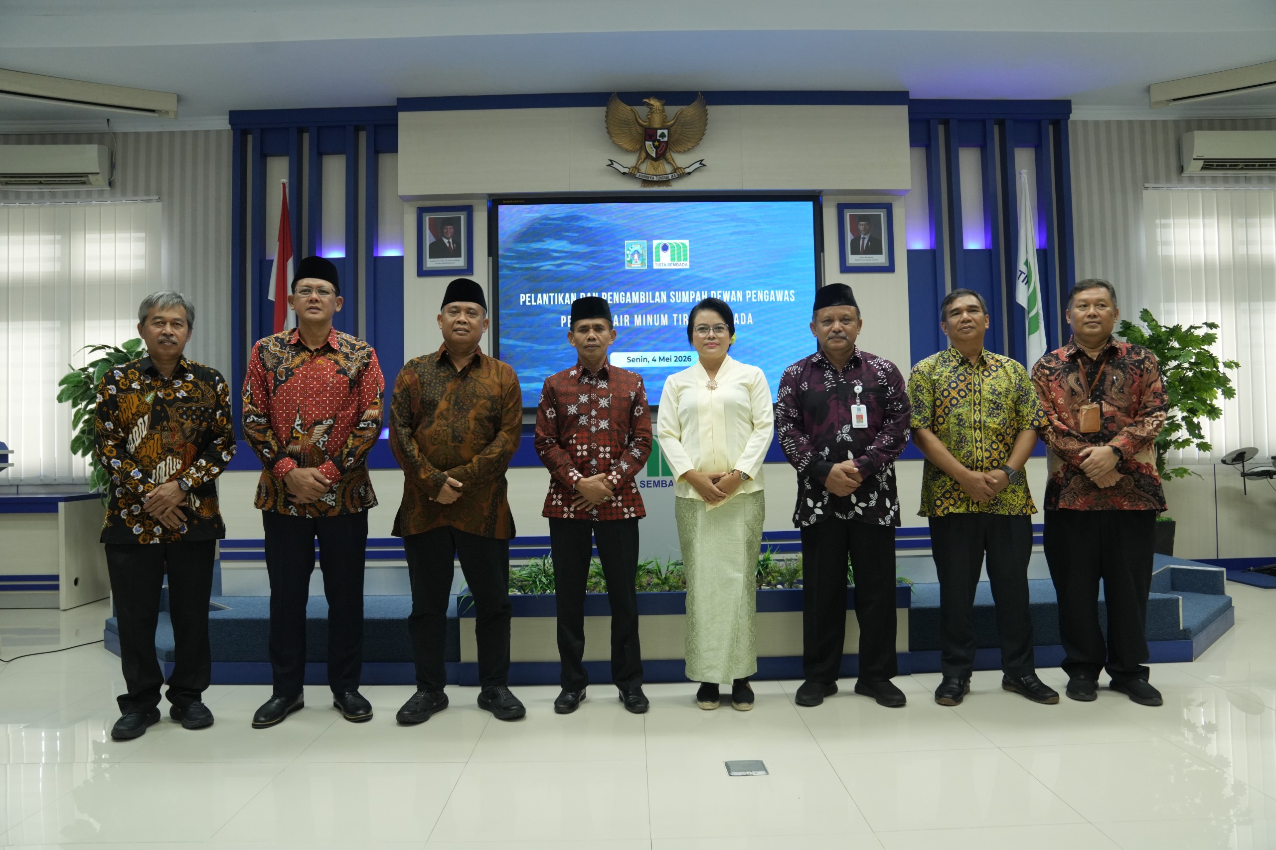 Bupati Sleman Resmi Lantik Sukarmin sebagai Dewan Pengawas PDAM Tirta Sembada
