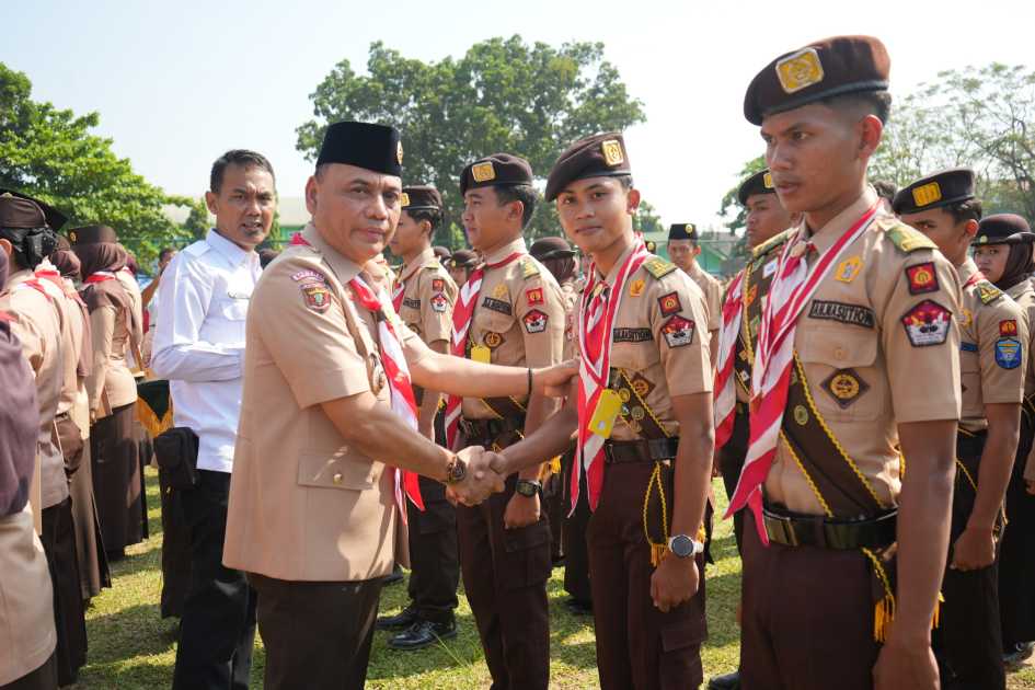 Walikota Metro Dorong Pramuka Aktif Wujudkan SDM Unggul Menuju Indonesia Emas 2045