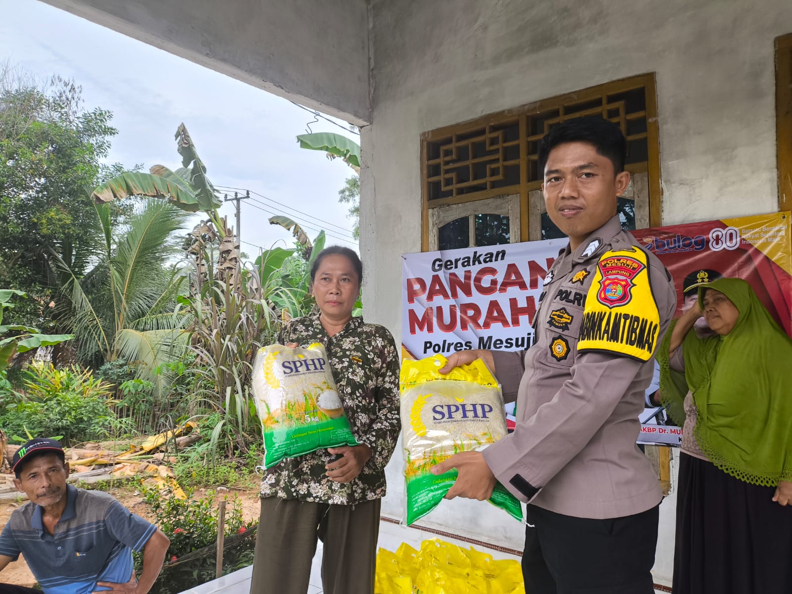 Polres Mesuji Hadirkan Gerakan Pangan Murah untuk Ringankan Beban Warga