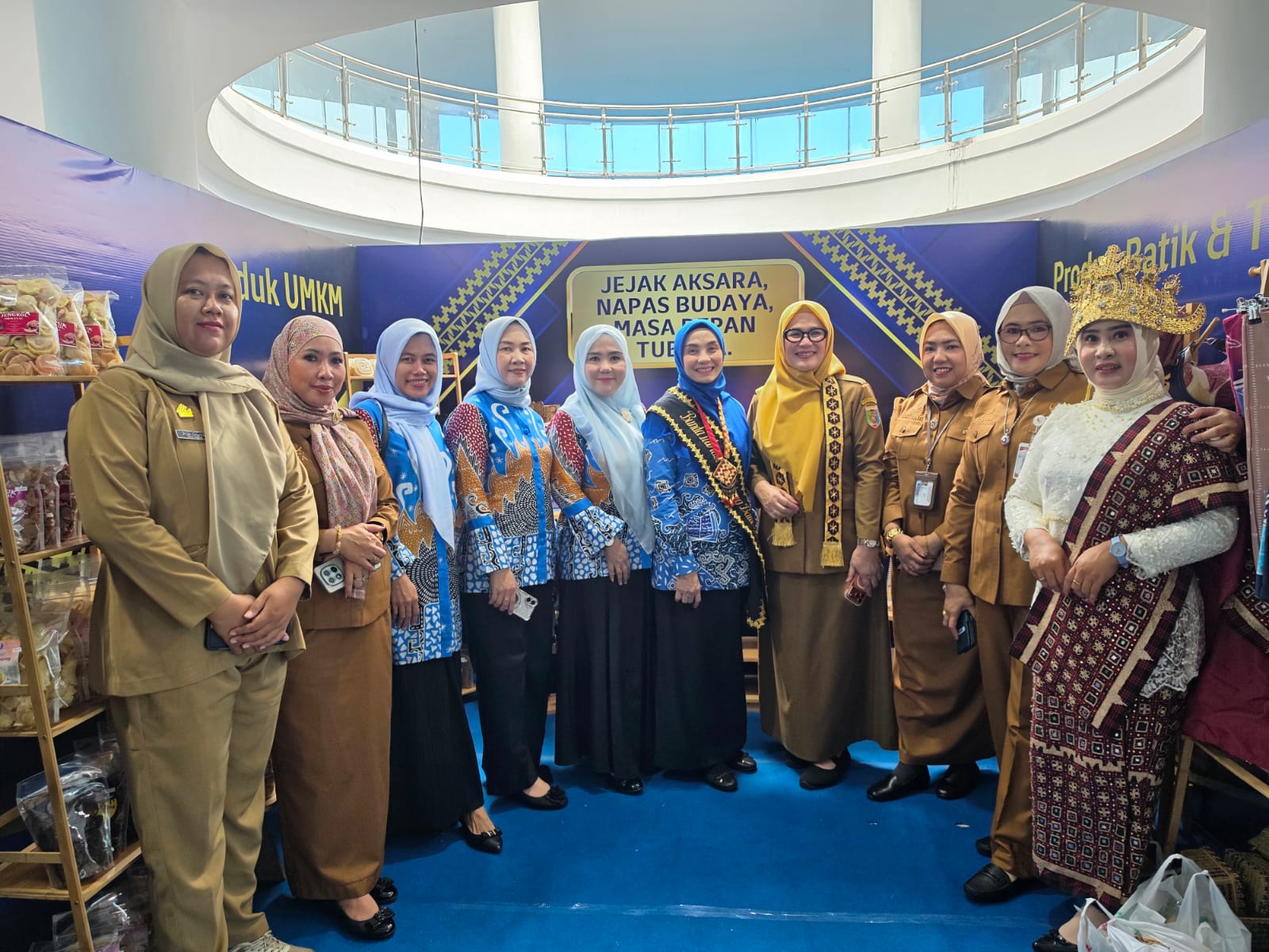 Tubaba Pamerkan Naskah Kuno dan Produk UMKM di Festival Literasi Lampung 2026