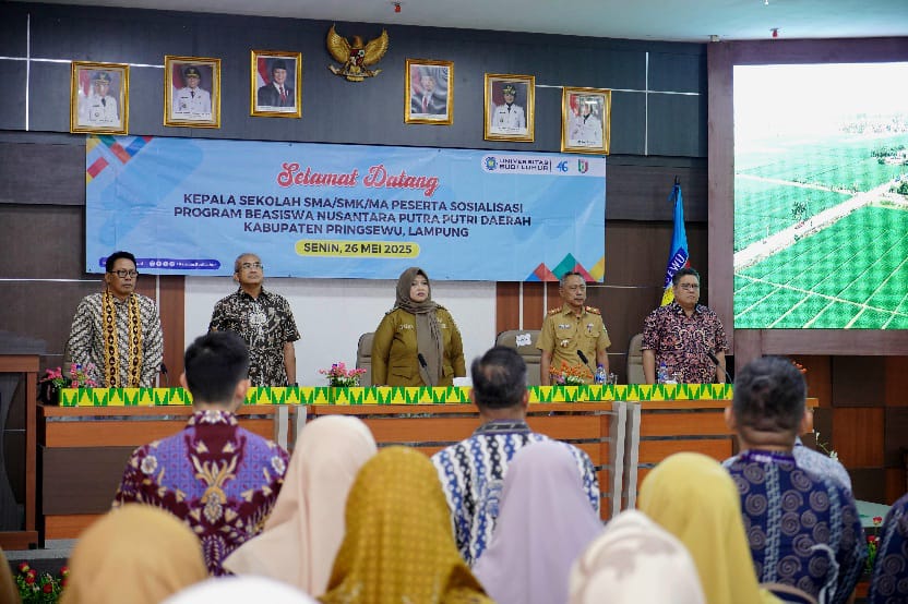 Pemkab Pringsewu Dukung Beasiswa Nusantara untuk Putera Puteri Daerah