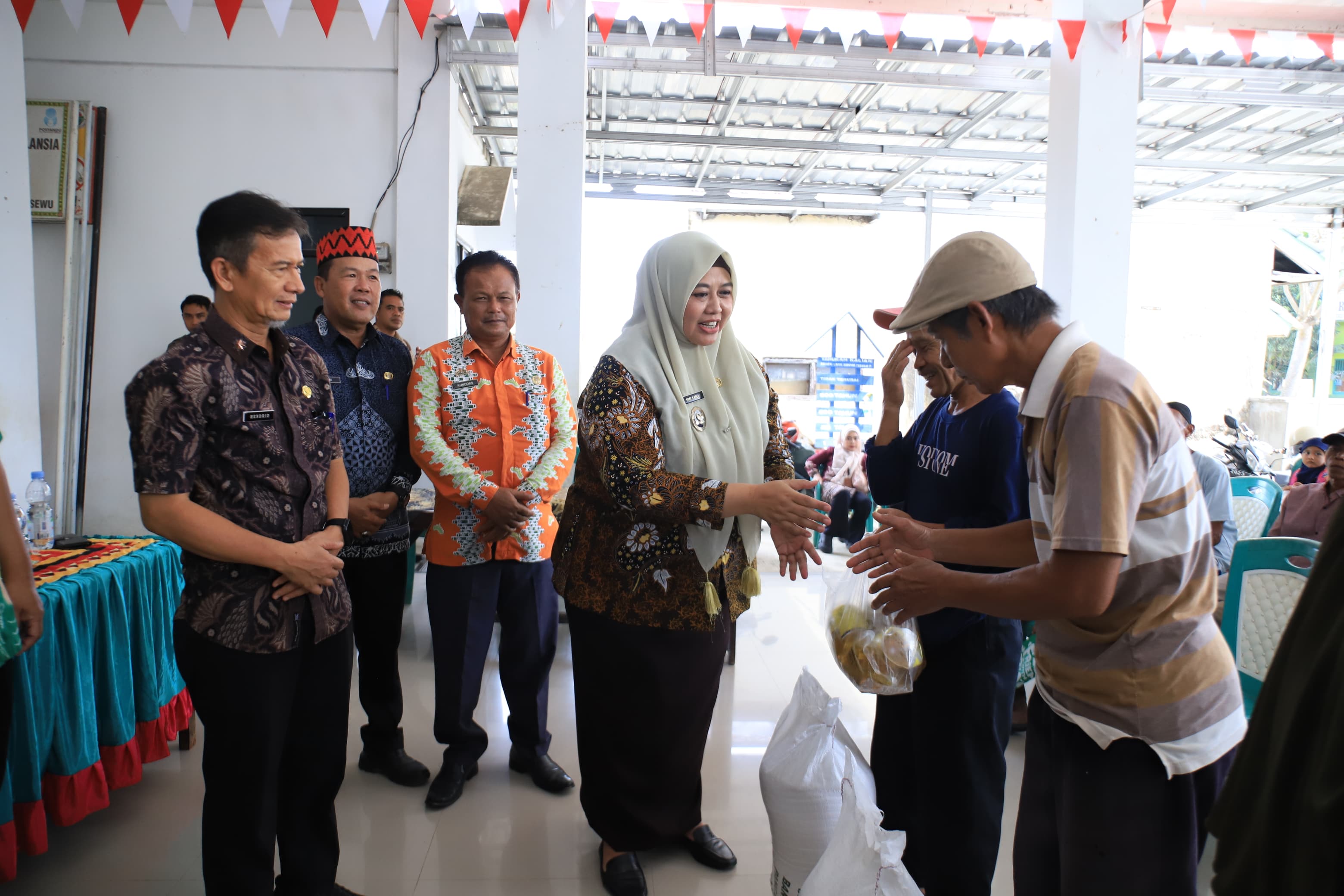  Wabup Pringsewu Buka Penyaluran Bantuan Pangan 2026 di Pekon Wargomulyo