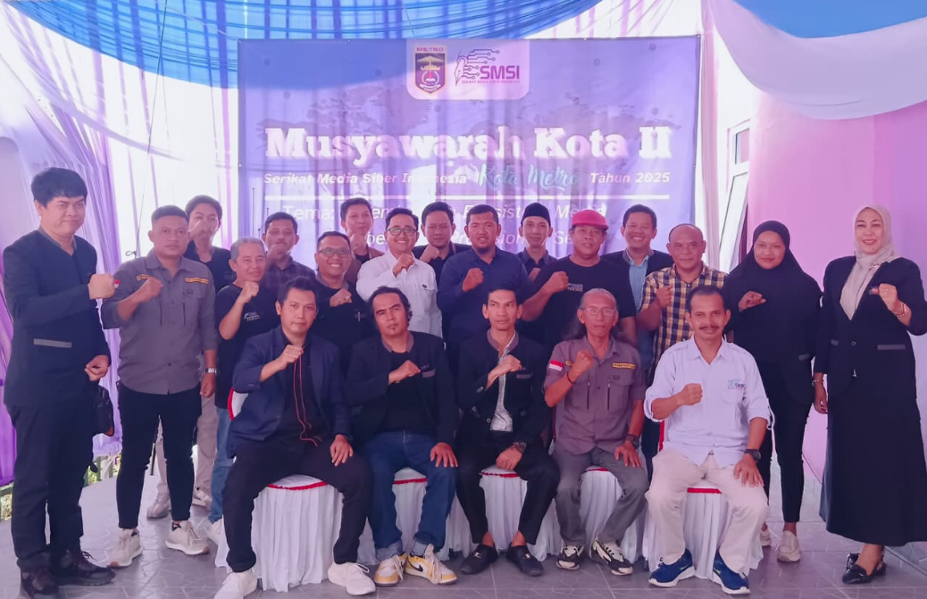 Ali Imron Muslim Terpilih Aklamasi, SMSI Metro Fokus Bangun Sekretariat dan Perkuat Organisasi