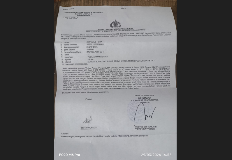 Niat Meleraikan, Pedagang Pasar Ini Malah Jadi Korban Penganiayaan 