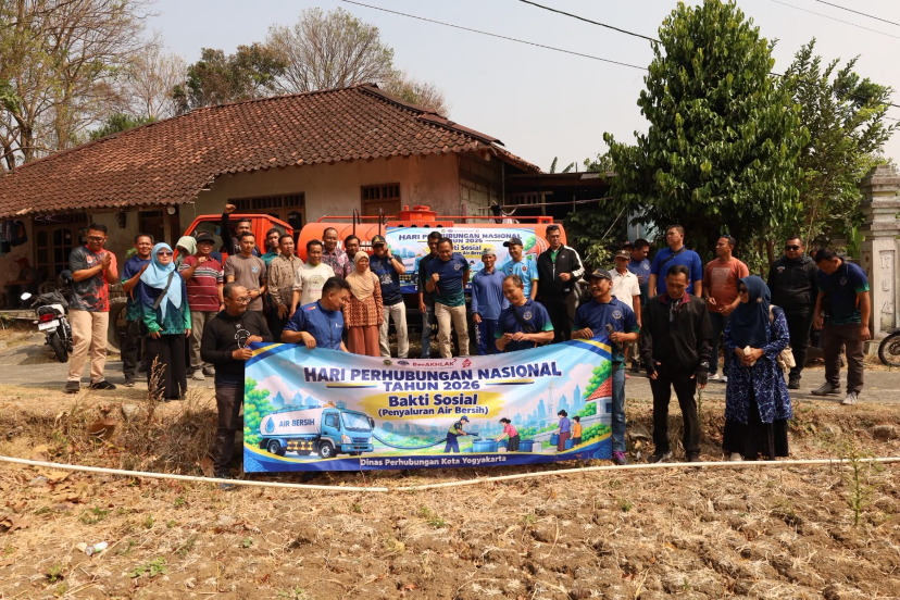 Dishub Kota Yogyakarta Salurkan Bantuan Air Bersih untuk Warga Gunungkidul Terdampak Kekeringan